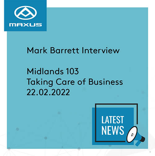  Mark Barrett Speaks to Midlands 103 – Taking Care of Business