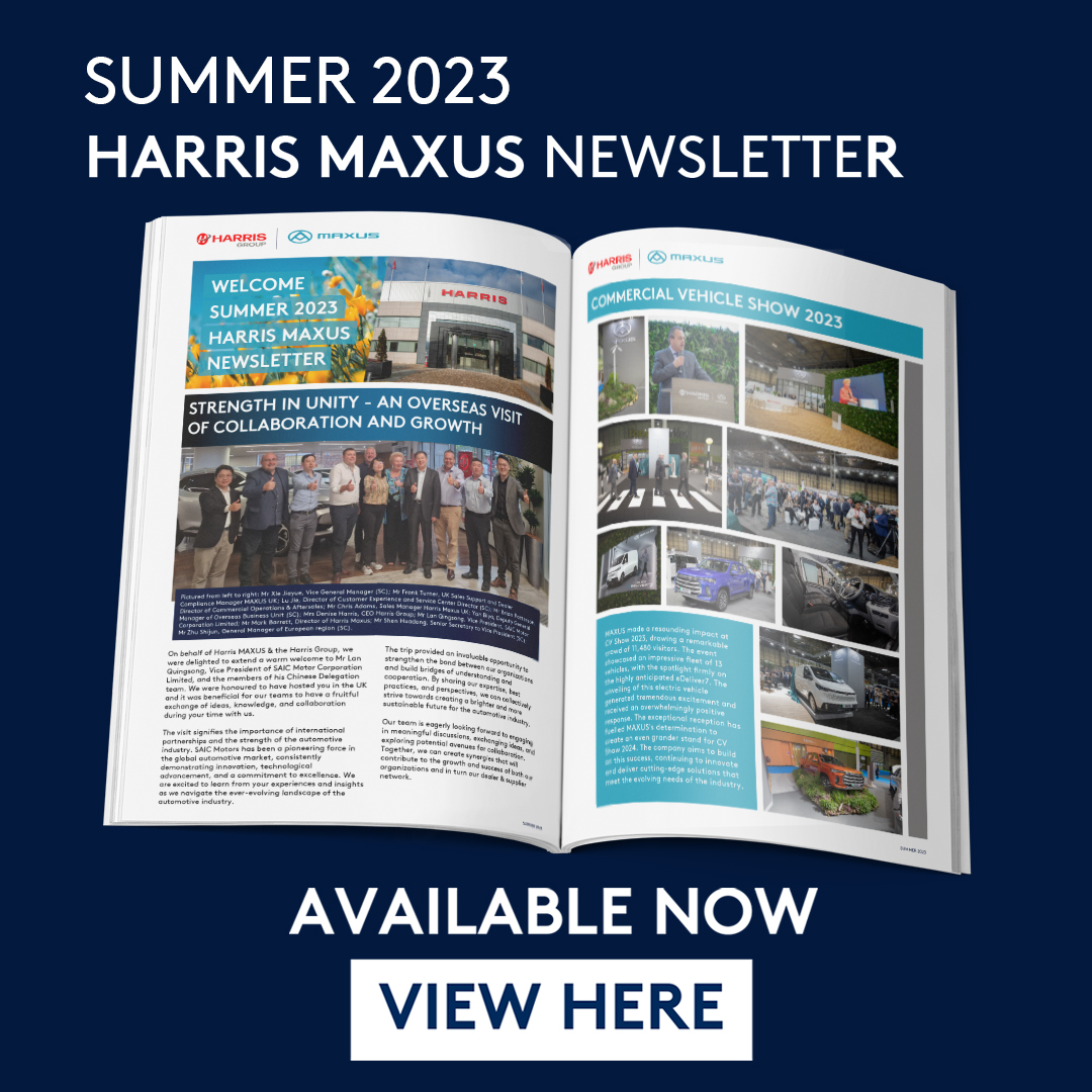 Harris MAXUS Newsletter – Summer 2023